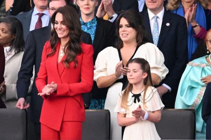 キャサリン妃とシャーロット王女