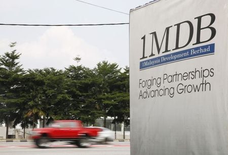 　米司法省は、マレーシアの政府系ファンド「１ＭＤＢ」に絡む汚職事件を巡り差し押さえた資産から回収した資金１９億リンギ（４億６０２２万ドル）をマレーシア政府に返還した。マレーシア政府が１２日、明らかにした。写真は２０１５年７月、クアラルンプールで撮影（２０２１年　ロイター／Olivia Harris）
