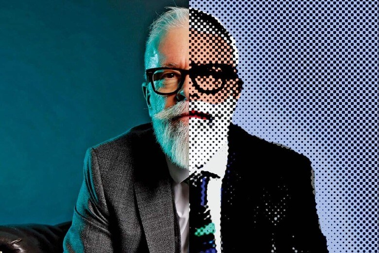 作品を通じて生物学や化学の楽しさを伝えたいと語るプロバン　DREW PROVAN