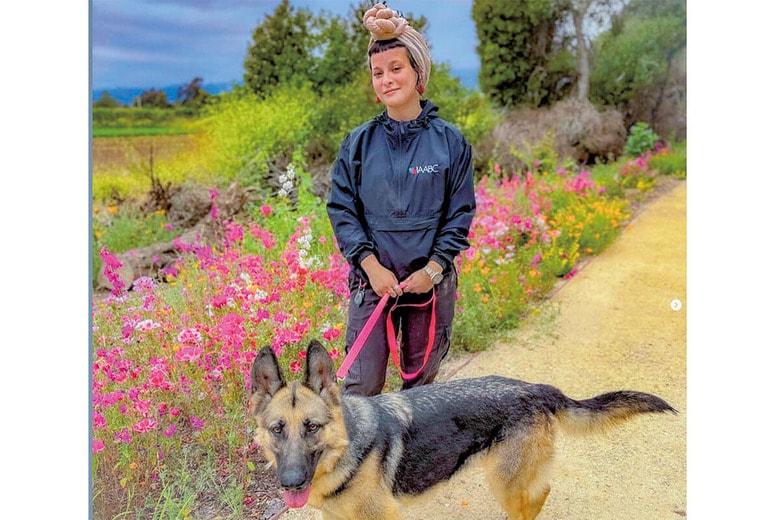 動物たちを救うことに人生をささげると決心したピアセンザ　COURTESY OF MARLENA PIACENZA