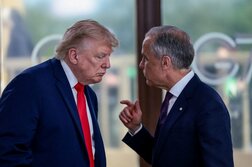 加首相、トランプ氏とウクライナ・イラン巡り協議　貿易摩擦下でも