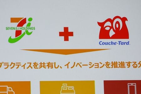 カナダ小売大手アリマンタシォン・クシュタールのアレックス・ミラー最高経営責任者（ＣＥＯ）は１９日、買収を提案しているセブン＆アイ・ホールディングスと秘密保持契約（ＮＤＡ）を締結していないと述べた。写真は１３日、東京で撮影（２０２５年　ロイター/Kim Kyung-Hoon）