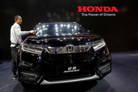 　４月３日、ホンダは、３月の中国自動車販売が前年同月比１３．０％減の９万７５８７台になったと発表した。１─３月の販売台数は前年同期比２．３％減の３０万０８２６台だった。写真は北京で２０１６年４月撮影（２０１８年　ロイター／Kim Kyung Hoon）