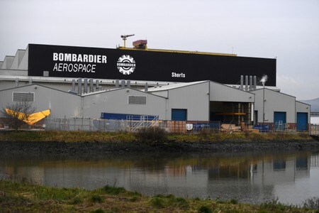 　１月２６日、カナダ重工業大手ボンバルディアがジェット旅客機「Ｃシリーズ」を米国市場で不当廉売していたなどとして、米ボーイングが同社と争っていた訴訟で、米国際貿易委員会はボーイングの訴えを退け、ボンバルディアの主張を認める判断を示した（２０１８年　ロイター／Clodagh Kilcoyne）