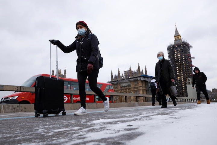 イギリスは実は大雪には慣れていない　John Sibley-REUTERS