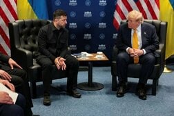 米ウ首脳会談、議題はロシアではなく「あの国」？
