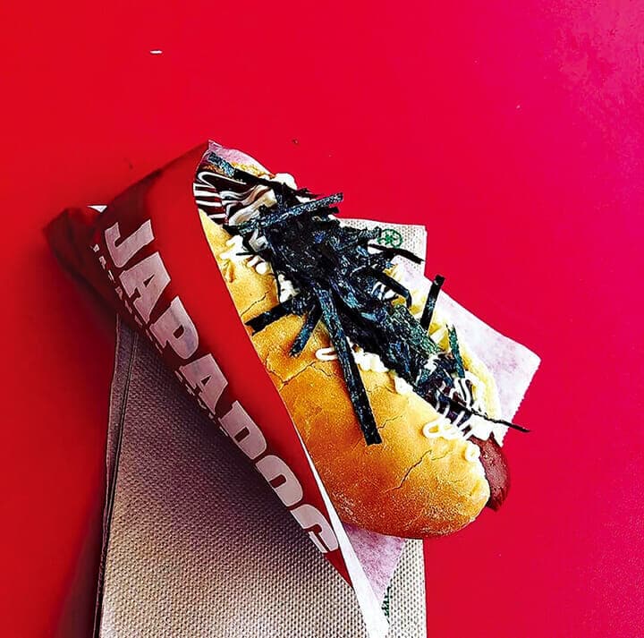 日本風ホットドッグ「ジャパ ドッグ」