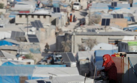 国際人権団体アムネスティ・インターナショナルは、紛争が終結していないにもかかわらずトルコがシリア北部に設ける「安全地帯」にシリア難民を強制的に移動させていることを明らかにした。トルコ・シリア国境の難民キャンプで９月撮影（２０１９年　ロイター/GORAN TOMASEVIC）