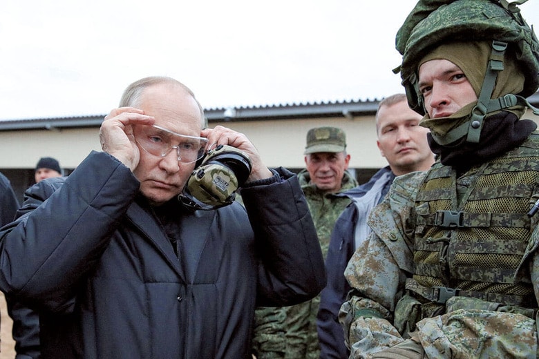 ウクライナ帰還兵がプーチン政権の火種になりかねない（22年）　MIKHAIL KLIMENTYEVｰSPUTNIKｰKREMLINｰREUTERS