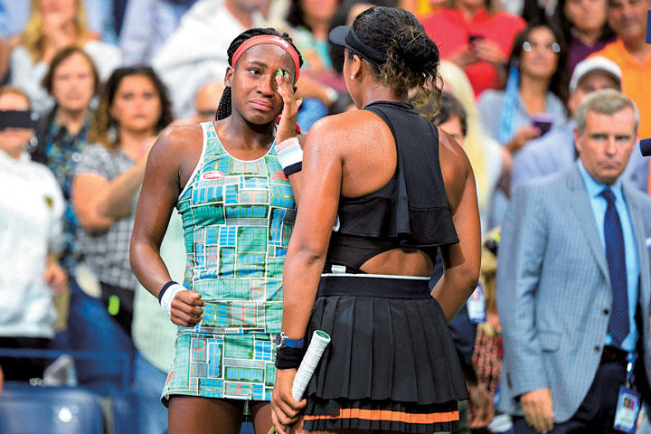 大坂が妹のように気遣ったガウフとはどんな選手なのか？　REX/AFLO