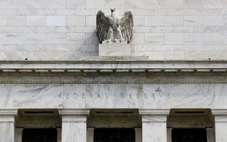 　１２月２４日、２０２０年に開催される米連邦準備理事会（ＦＲＢ）の連邦公開市場委員会（ＦＯＭＣ）の日程は以下の通り。写真はワシントンで２０１２年８月撮影（２０１９年　ロイター／Larry Downing）