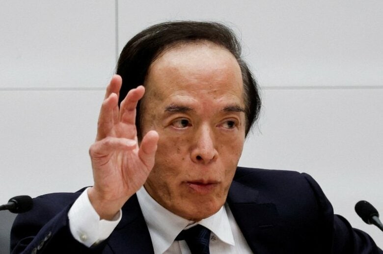 植田和男総裁。都内で3月撮影。 REUTERS/Kim Kyung-Hoon