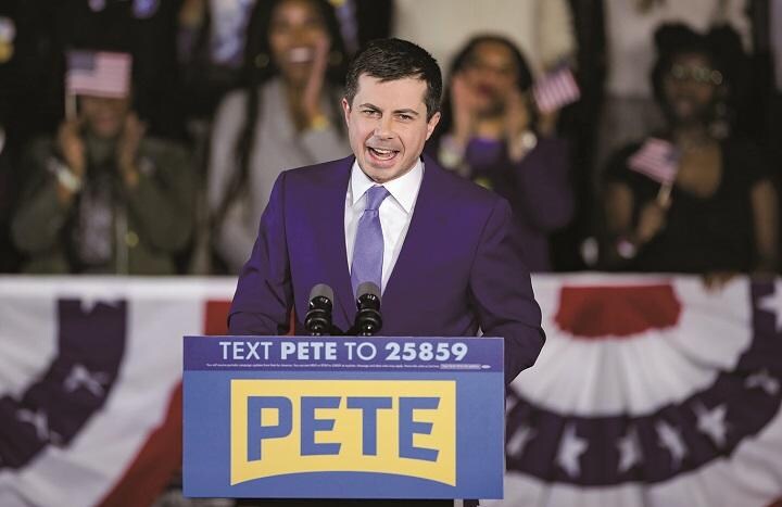 筆者は1年以上前から、次の大統領はブティジェッジだと公言していた　JONATHAN ERNSTーREUTERS