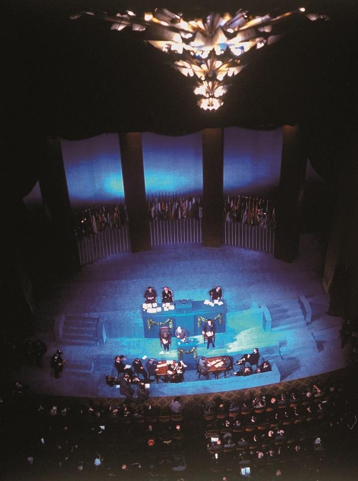 「第2次大戦後の団結が問題の核心に目を向ける偉大な世代を生み出した」（ブレマー、写真は国連憲章の調印式）　GJON MILIーTHE LIFE PICTURE COLLECTION／GETTY IMAGES