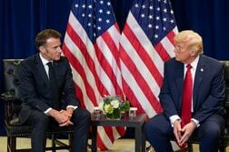 仏大統領、トランプ氏の関税圧力に屈せず　デジタル課税撤廃要求巡り
