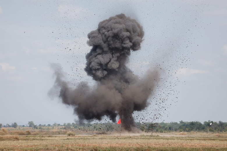 ウクライナ、地雷