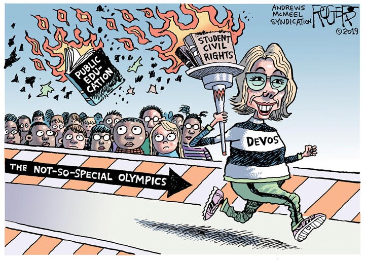 Not-So-Creative Disruption / (c) 2019 ROGERS─ANDREWS McMEEL SYNDICATION