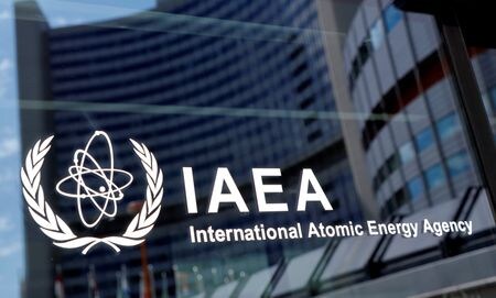 　国際原子力機関（ＩＡＥＡ）は３月２日に理事会の臨時会合を開き、ウクライナ情勢について協議する。ウィーンのIAEAで２０２１年６月撮影（２０２２年　ロイター/Leonhard Foeger）