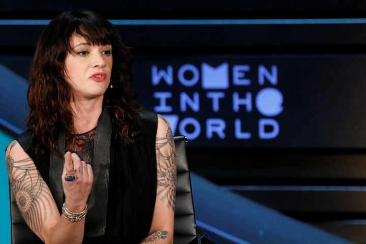 6月に自殺した有名シェフ、アンソニー・ボーディンと交際していたアルジェント　Brendan McDermid-REUTERS