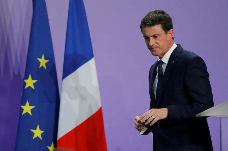 １２月５日、フランスのバルス首相が、来年４月─５月の大統領選に出馬する意向を５日に表明する。ＡＦＰなどが報じた。写真はナンシーで２日撮影（２０１６年　ロイター/Vincent Kessler）