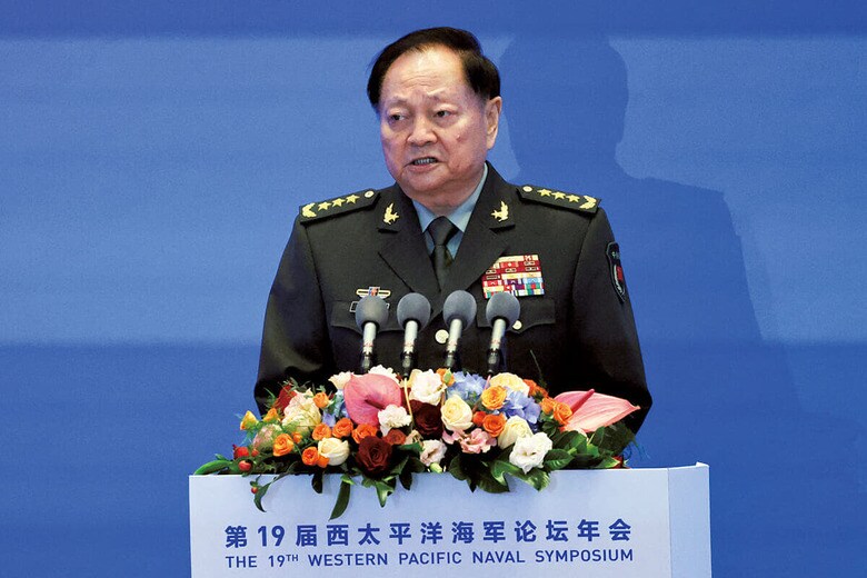 国家機密のアメリカへの漏洩も疑われる張（写真）は実戦経験があり、軍内で支持が高かった　FLORENCE LOｰREUTERS