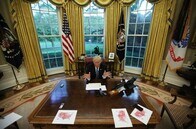 トランプ、大統領職を語る「もっと簡単だと思っていた」