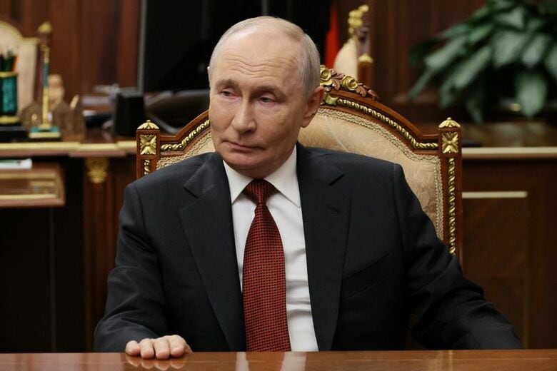 写真はロシアのプーチン大統領。8月22日、モスクワで代表撮影。スプートニク提供。REUTERS