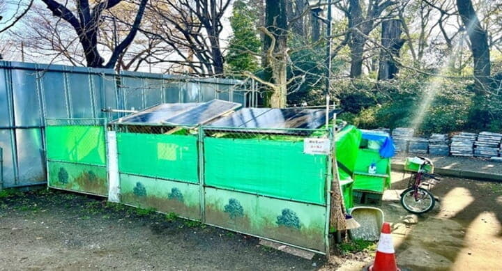 上野公園のホームレス