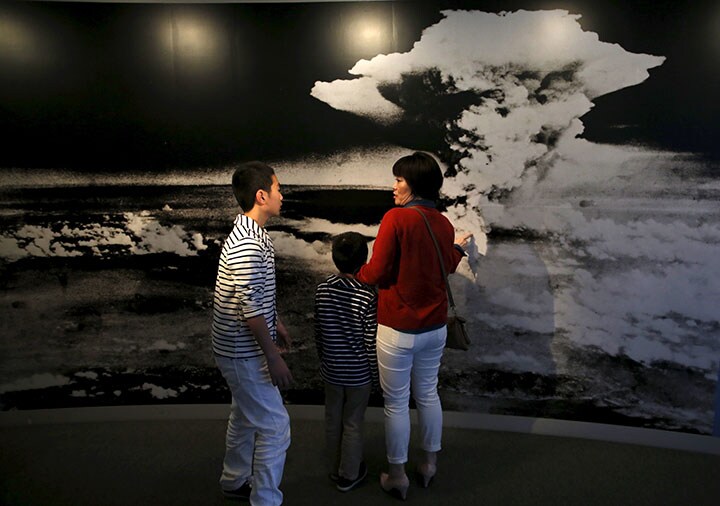 日本政府は「安全保障上の現実論に立つ」と説明しているが　Issei Kato-REUTERS