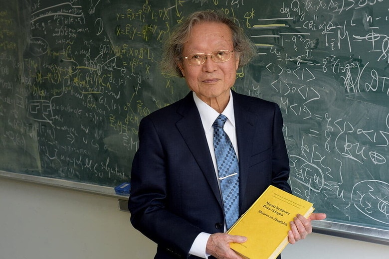 アーベル賞を受賞した柏原正樹氏　Photo：Peter Badge/Typos1/The Abel Prize