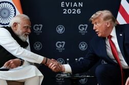 トランプ氏、印首相と会談　貿易協定に意欲・防衛支援にも言及