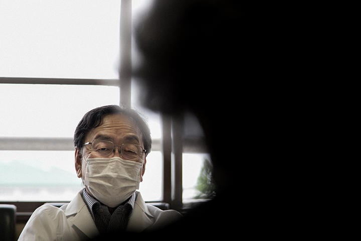 国立がん研究センター東病院病院長の大津敦氏　HAJIME KIMURA FOR NEWSWEEK JAPAN