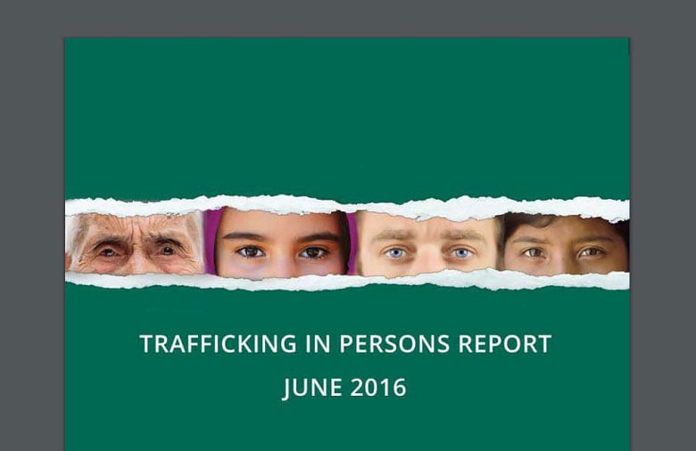 <a href=\" http://www.state.gov/j/tip/rls/tiprpt/2016/index.htm\"target=_blank\"><u>Trafficking in Persons Report 2016</u></a>