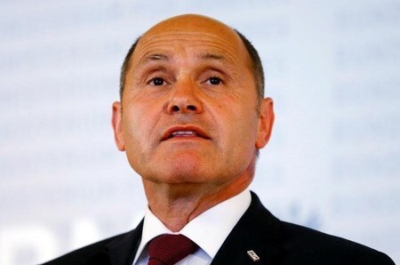 　７月５日、オーストリアのソボトカ内相（写真）は、大統領選挙の決選投票を１０月２日に再実施するよう提案すると記者団に対し明らかにした。内相は「閣僚らが同意してくれることを期待する」と述べた。ウィーンで５月撮影（２０１６年　ロイター／Heinz-Peter Bader）