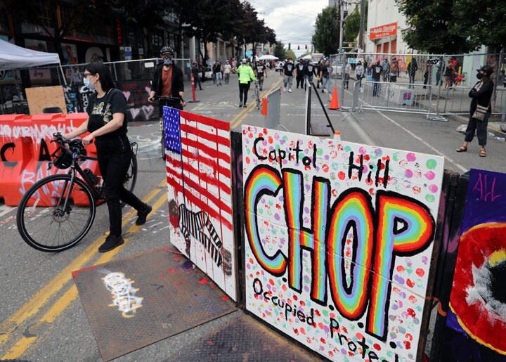 シアトルには60年代カウンターカルチャーが連綿と受け継がれている Goran Tomasevic-REUTERS