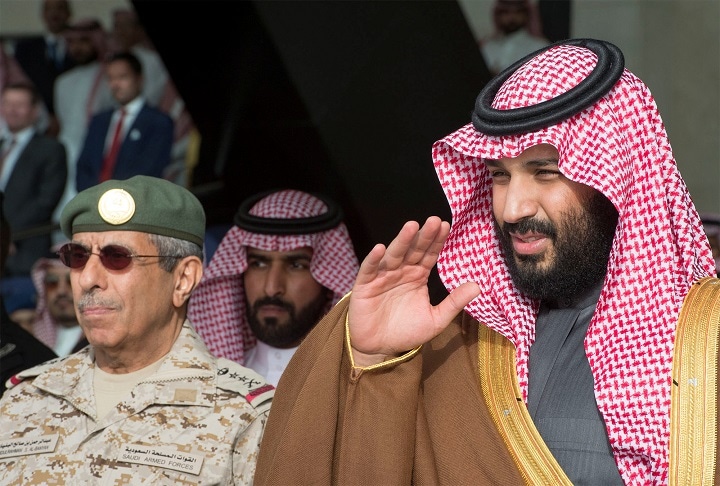 宿敵イランに危機感を強めるサウジアラビアのムハンマド皇太子　Bandar Algaloud/REUTERS
