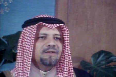 サウジアラビアの国営メディアによると、１９７３年の石油禁輸措置を主導したアハマド・ザキ・ヤマニ元石油相がロンドンで死去した。１９８２年１月４日のパキスタンでの記者会見でのロイターテレビ映像。（２０２１年　ロイター）