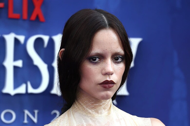 ジェナ・オルテガ（7月30日、ロンドン）　Fred Duval-Shutterstock