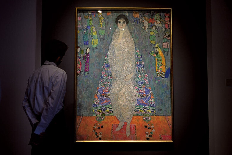 紆余曲折を経て奇跡的な生還を果たした『エリザベート・レーデラーの肖像』　ALEXI ROSENFELD/GETTY IMAGES