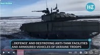 【動画】ドローン攻撃で迷走するT90M、ほうほうの体で次々に逃げ出す乗員