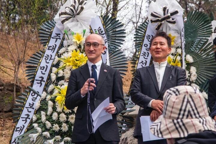 日本大使館の川瀬和弘広報文化院長