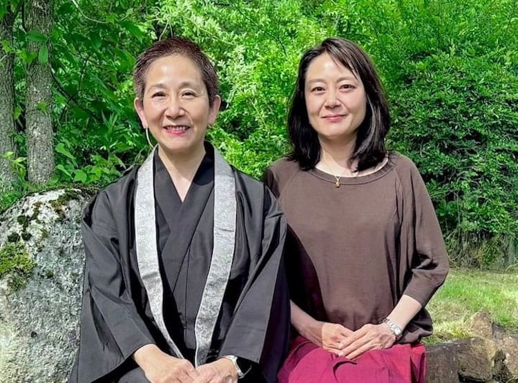 岡山容子さんと尾崎英子さん