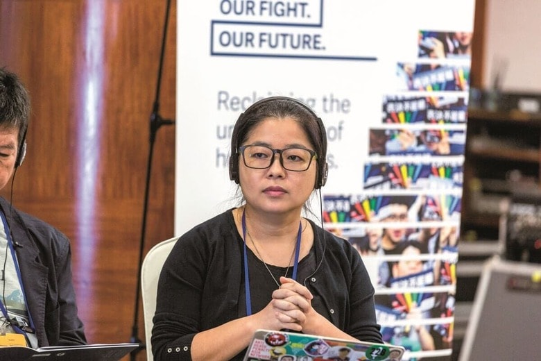 戦いは続く　死刑制度の廃止を実現するために活動する林欣怡　OMAR HAVANA／GETTY IMAGES