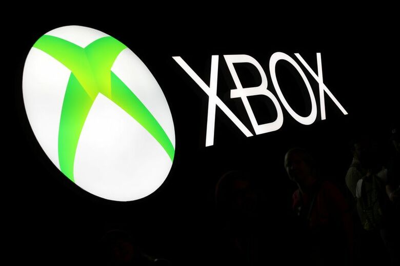 Ｘｂｏｘのロゴ。2017年6月、ロサンゼルスで撮影。 REUTERS/ Mike Blake