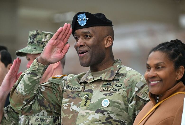 写真は在韓米軍のブランソン司令官。２０２４年１２月、韓国京畿道平沢のキャンプ・ハンフリーズで撮影。JUNG YEON-JE/Pool via REUTERS