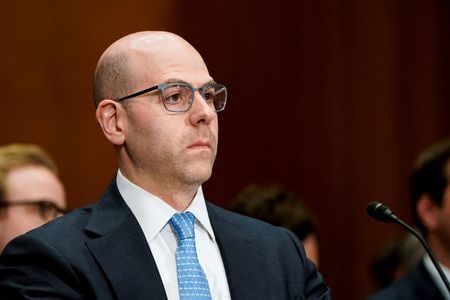 F米連邦準備理事会（ＦＲＢ）のミラン理事は１９日、現行の金融政策は、時間をかけて大幅に緩和しなければ、雇用市場にリスクをもたらすとの認識を示した。ワシントンの連邦議会議事堂で４日撮影（２０２５年　ロイター/Elizabeth Frantz）