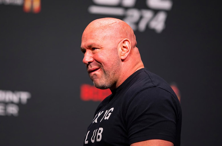 総合格闘技団体「UFC」代表のダナ・ホワイト（2022年5月、米フェニックス）　Mark J. Rebilas-USA TODAY Sports via REUTERS