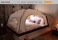 ベッドを「全身ごたつ」に変える「屋内テント」という新発想