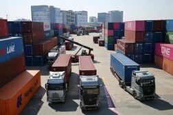 韓国、7月の輸出額は63％増　ＡＩ投資旺盛で過去2番目の伸び率