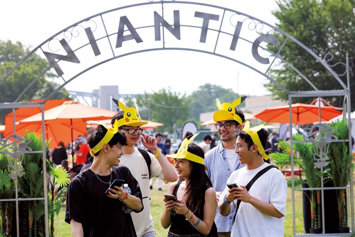 2024年ニューヨークで開催されたポケモンGOフェスの様子